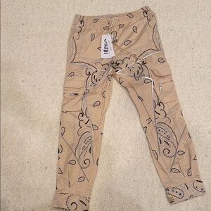 Guapi bandana Tan Patterned Shorts